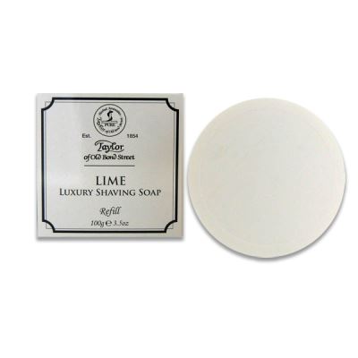 TAYLOR OF OLD BOND STREET Lime Shaving Soap (Refill) 100 gr